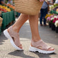 Women's Breathable Mesh Platform Sandals