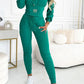 Women's Two-Piece Hooded Tracksuit Set