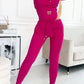Women's Two-Piece Hooded Tracksuit Set