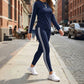 👕 Women's 2-Piece Long Sleeve Tracksuit Set – Minimalist Design, Easy to Style ✨