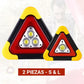 🔥2025 New Arrival🔥 3-IN-1 solar emergency triangle warning light at the roadside