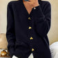 👑Hot Sale 49% Off🔥🌸Women's Casual Autumn Plain Yarn Buttoned Cardigan