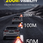 🔥2026 New Arrival🔥 3-IN-1 Solar Emergency Triangle Warning Light at the Roadside