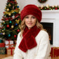 🧣 60% OFF NOW! 🎁 Fluffy Fur Bucket Hat + Scarf Set – Ultra Warm, Stylish & Limited Stock (Only 29 Left) ❄️