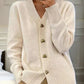 👑Hot Sale 49% Off🔥🌸Women's Casual Autumn Plain Yarn Buttoned Cardigan