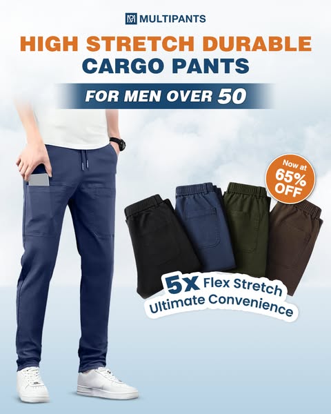 🔥Last Day Sale 70% OFF🥰MultiPants – High Stretch Multi-pocket Durable Cargo Pants