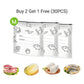 🍗Buy 2 Get 1 Free 🥦Reusable Aluminum Foil Sealable Storage Bags
