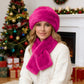 🧣 60% OFF NOW! 🎁 Fluffy Fur Bucket Hat + Scarf Set – Ultra Warm, Stylish & Limited Stock (Only 29 Left) ❄️