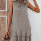 🎉Last day of the sale: 50% off 💃 Women's dress with a bow and geometric pattern