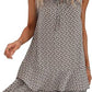 🎉Last day of the sale: 50% off 💃 Women's dress with a bow and geometric pattern