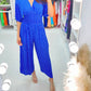 🎉Hot Sale - 49% off🔥 Polka Dot Printed Elastic Waist Jumpsuit