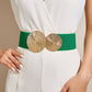 Women's Vintage Gold Buckle High Elastic Belt🎁