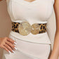 Women's Vintage Gold Buckle High Elastic Belt🎁