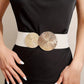 Women's Vintage Gold Buckle High Elastic Belt🎁