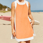 ⏰Limited Special Sale-50% OFF💕Women's Casual Color Block Sleeveless Tops Matching Shorts with Pockets