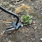 Handverktyg för ogräsrensning i trädgården