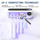 UV-sterilisator för tandborstar med 5 fack