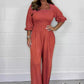💕Hot Sale 49% Off🥰Women's Elastic Waist Summer Jumpsuit