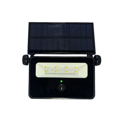 Bärbar LED-solcellslampa för utomhusbruk med sensor