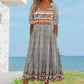 49% OFF🔥Women’s Elegant Bohemian Print Dress