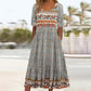 49% OFF🔥Women’s Elegant Bohemian Print Dress