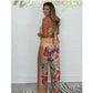 Spaghetti Strap Printed Top & Loose Women's Pants 2-Piece Set -💝 New Arrival 50% OFF💝