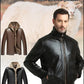 🔥Free shipping🔥Men‘s Quilted Faux Leather Jacket【Fashion and warmth】