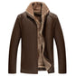 🔥Free shipping🔥Men‘s Quilted Faux Leather Jacket【Fashion and warmth】