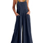 🥰 Plus Size Wide Leg Overalls Jumpsuit