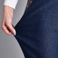 🍁New for autumn✨ Side-Pocket Full Elastic Waist Jeans