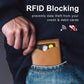 ⏳🔥LIMITED-TIME 50% OFF! ⏰RFID-Blocking Leather and Carbon Fiber Credit Card Holder