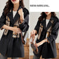 ✨New Style✨ Fashionable high-end women's windbreaker with mid-length lapel🎁free shipping