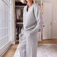 Women's casual fashion set 💕(top + trousers)