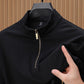 Men's High Fashion Pattern Half Zip Casual Business Shirt【Buy 2 free shipping】
