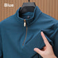 Men's High Fashion Pattern Half Zip Casual Business Shirt【Buy 2 free shipping】