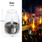 Solarbetriebene LED-Kerzenlichtlampe
