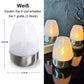 Solarbetriebene LED-Kerzenlichtlampe