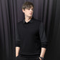 🔥Winter Warmer🔥Men's Lapel Faux Two-Piece Knitted Shirt