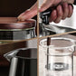 Leaves and water separation press teapot, 750 ml