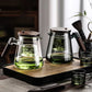 Leaves and water separation press teapot, 750 ml