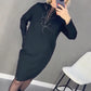 💃Last Day Sales - 49% OFF🎉Round Neck Elegant Fashion Simple Dress