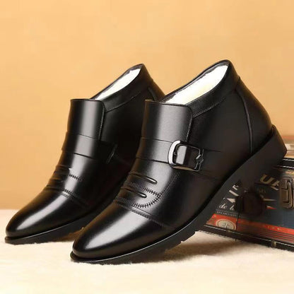 [Winter Gift] 💥GET 50% OFF💥Men's Warm Casual Leather Shoes