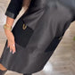 🎅Hot Sales 70% OFF🎄Women's Black Midi Dress