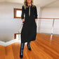 🎀Limited Sale 50% OFF🎀Women’s Casual Solid Color Round-neck Dress with Pockets