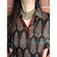 💥Hot Sale🍃Women's Fashion Loose Casual Printed Shirt and Striped Wide Leg Pants Set