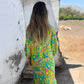 🎉New Hot Sales -50% OFF🥰Women's Bohemian V-Neck Abstract Printed Maxi Dress