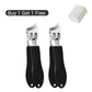 💯HOT SALE🔥Wide Jaw Opening Anti-Splash Slanted Nail Clipper