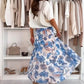📣 50% DISCOUNT!!!🌸👗set: top with a cute bow on the back and a tulle skirt--Rifiorire