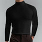 🔥Limited Time Offer! Ultimate Comfort Men's High Neck T-Shirt – Stretch, Breathable, Slim Fit for Gym & Daily Wear!