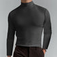 🔥Limited Time Offer! Ultimate Comfort Men's High Neck T-Shirt – Stretch, Breathable, Slim Fit for Gym & Daily Wear!